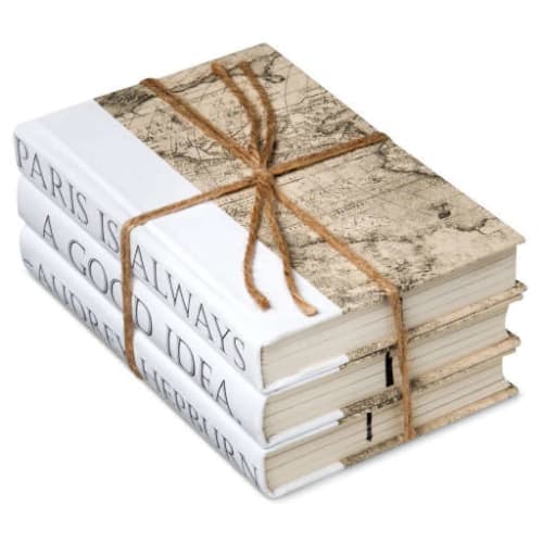 Hepburn Quote Decorative Book Set of 3 image