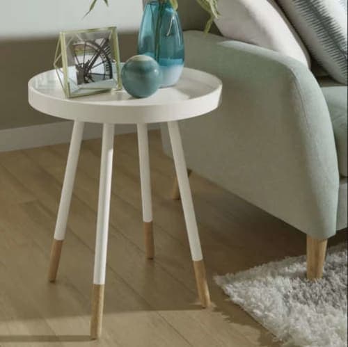 White Nevins Tray Table image