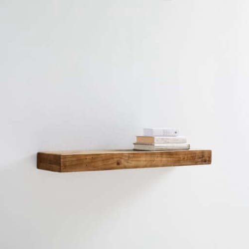 Reclaimed Wood Floating Shelf image