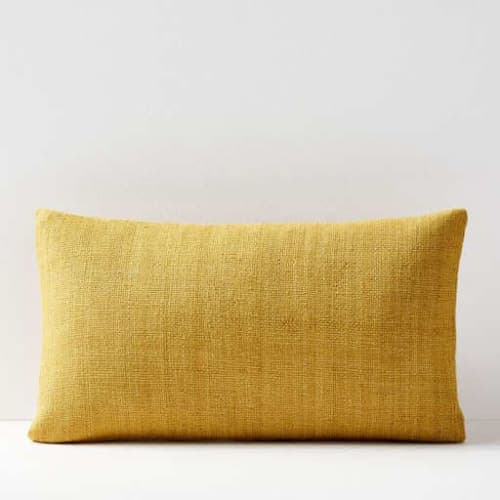 Silk Hand-Loomed Lumbar Pillow Covers image