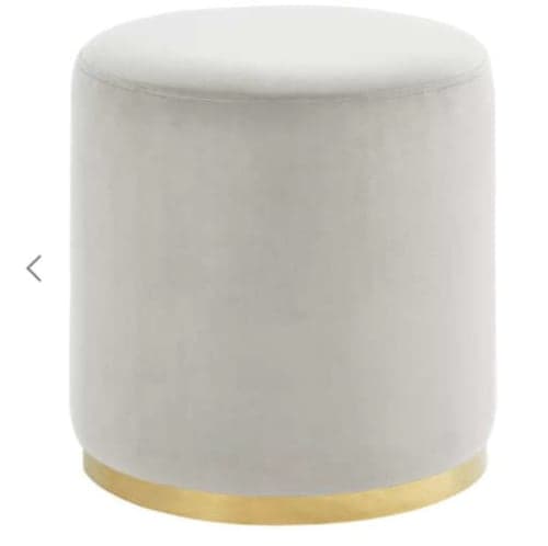 Hedrick Velvet Ottoman image