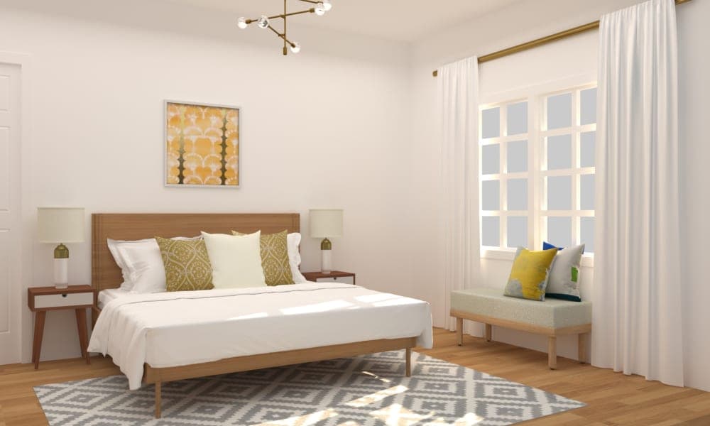 Stylish Mid-Century Modern Bedroom