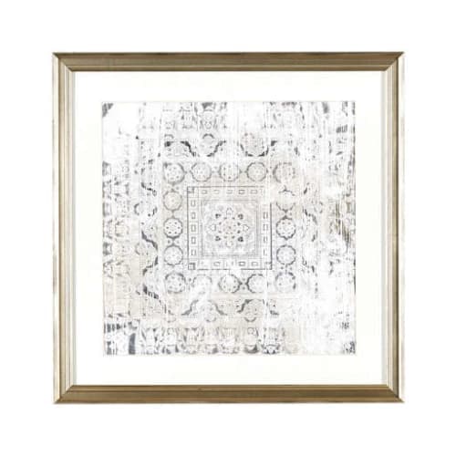Weathered Patterns Art Print 1 with frame image
