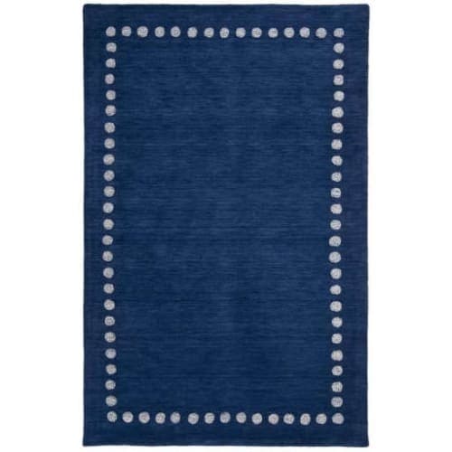 Stonecrest Hand-Loomed Wool Navy Area Rug image