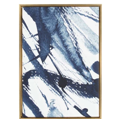 Framed Graphic Art Print on Wrapped Canvas image