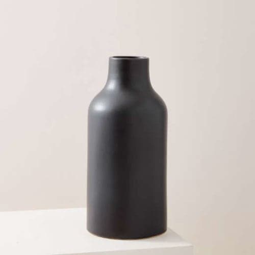 Pure Black Ceramic Vases Jug image