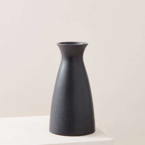 Pure Black Ceramic Vases Carafe  image