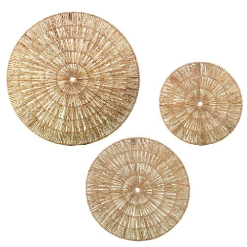 The Curated Nomad Terraza Woven Seagrass Wall Decor_Large image