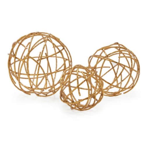 MoDRN Gold Decorative Spheres image