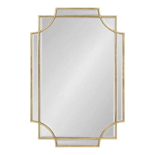 Kate and Laurel Minuette Decorative Rectangle Wall Mirror image