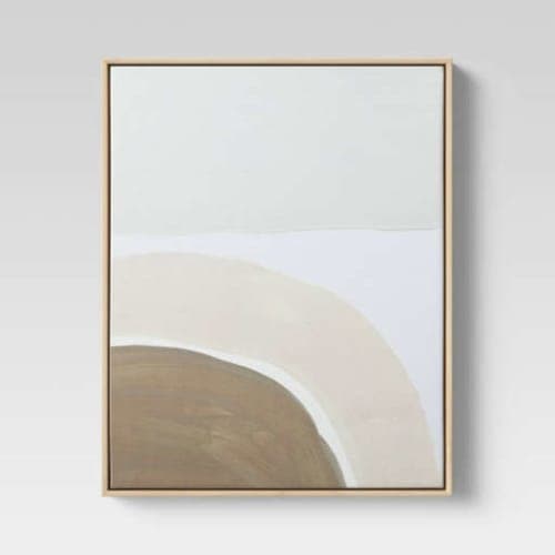 Abstract Framed Canvas image