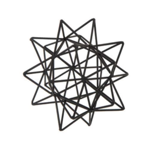Open Geometric Star Metal Decor image