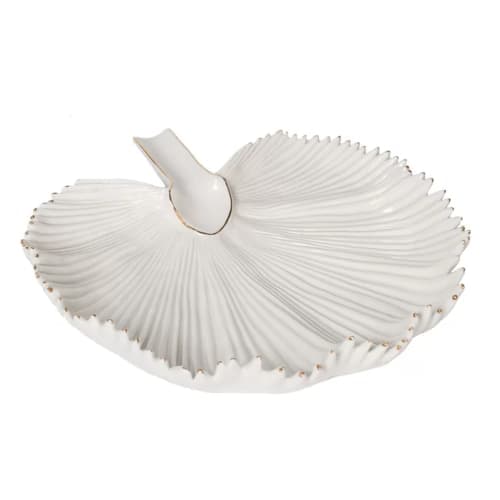 Bering Palmetto Leaf Centerpiece Decorative Plate image