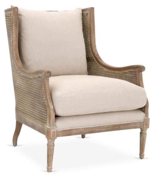 Diana Club Chair Sand Linen image