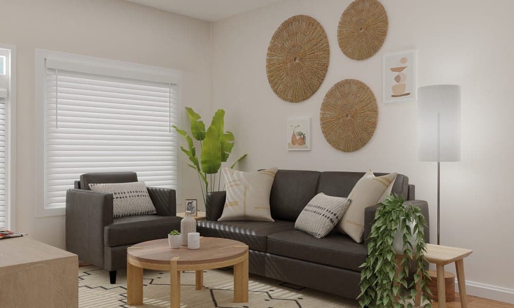 Tiny Spaces: Rustic Boho Living Room