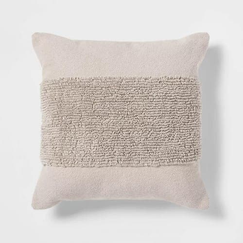 Tufted Modern Pattern Square Throw Pillow No Insert-18"x18" image