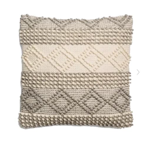 Magnolia Home Joslin Gray & Ivory Oversized Pillow image