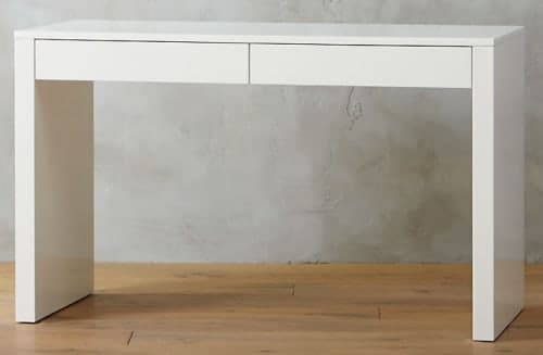 RUNWAY WHITE LACQUER DESK image