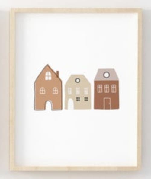 Neutral nursery print set_3 image