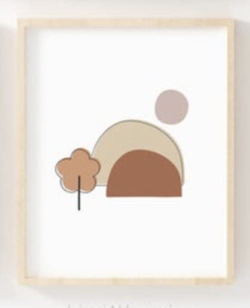 Neutral nursery print set_5 image