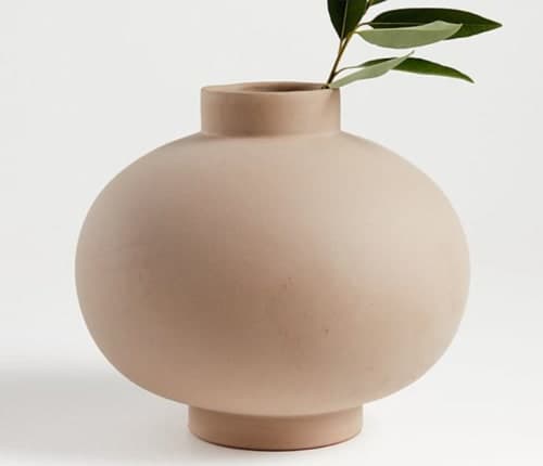 Full Moon Clay Vase image