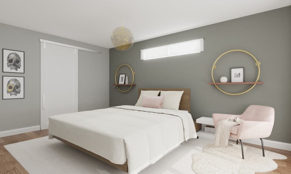 A master bedroom turned into a dreamy oasis
