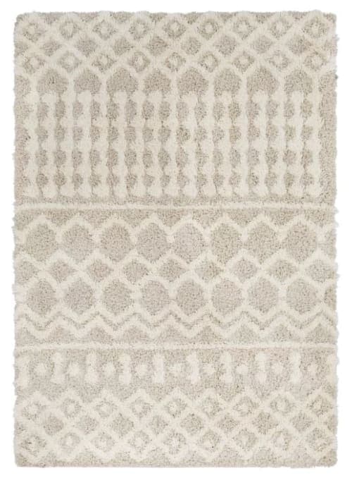 Espinosa Southwestern Cream/Beige Area Rug 7'10" x 10'3" image