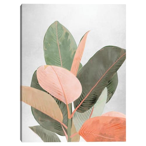 Planted Pastels Canvas Wall Art image