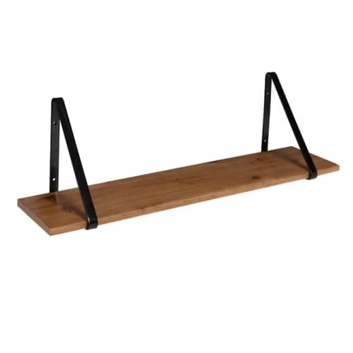 Mcmartin Wooden 2 Piece Bracket Shelf image