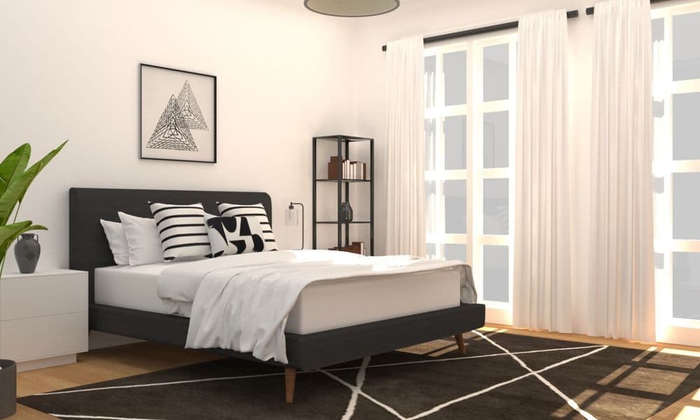 Next in Style - How To Nail Black & White Bedroom Decor