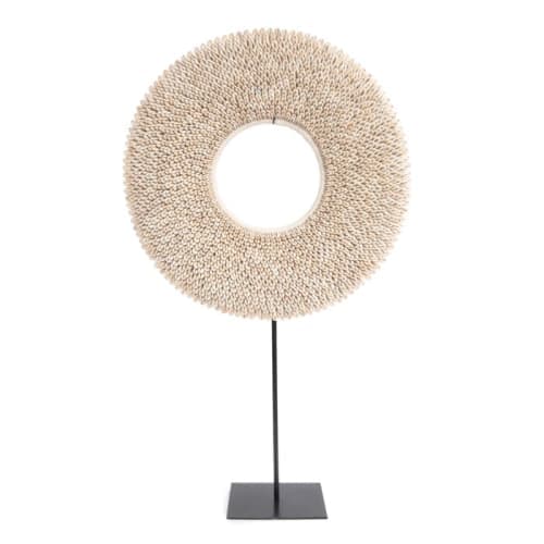 African Cowry Shell Necklace Sculpture image