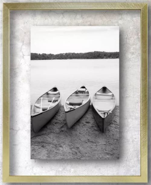 Float Thin Metal Gallery Frame Brass - Project 62™ image