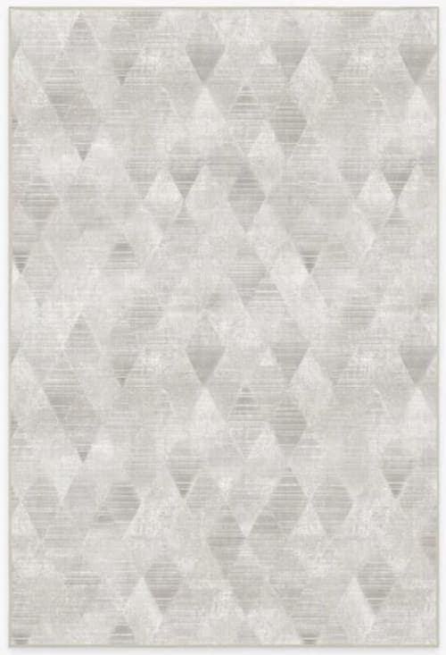 Kavi Mosaic Silver Rug-6'x9' image