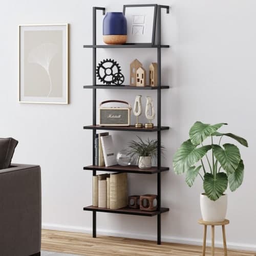 Zachary Metal Ladder Bookcase image