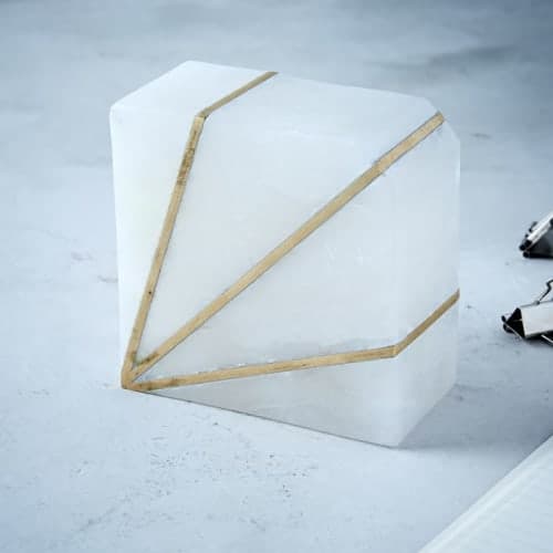 Stone Bookend, Alabaster image