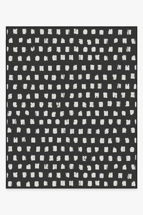 Outdoor Cobblestone Black Rug-8'x10' image