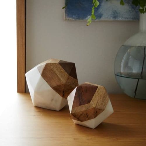Marble Wood Object_Large image
