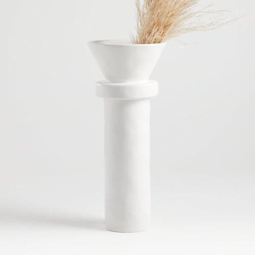 White Brutalist Vase image