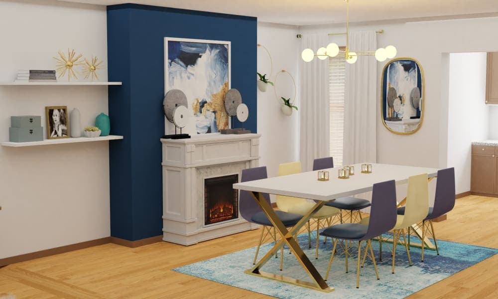 The perfect dining room for year-round vacation vibes