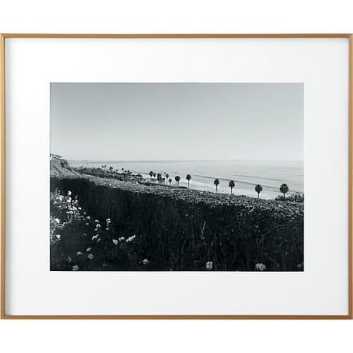 GALLERY BRASS FRAME WITH WHITE MAT 18X24 image