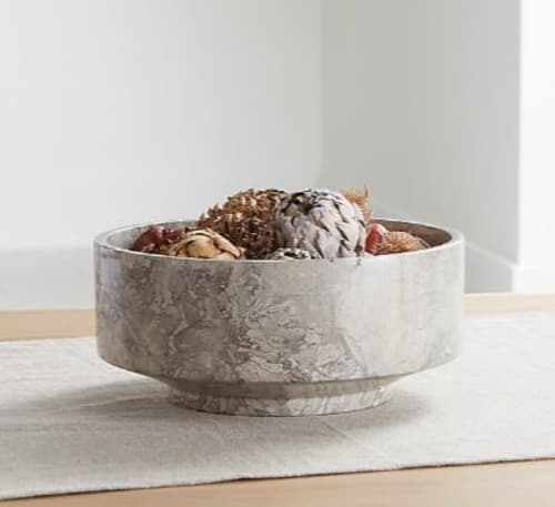 Flint Grey Marble Bowl image