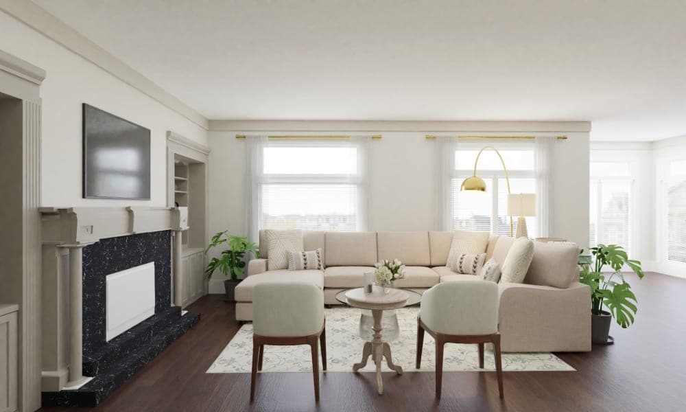 The Classic Effortless Living Room