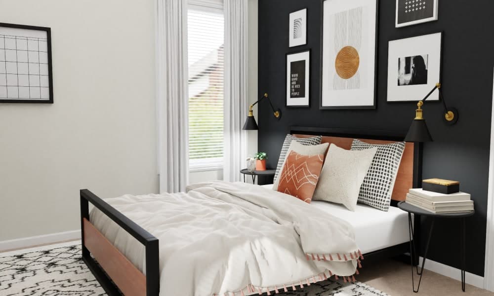 Mid-Century Multi-Functional Guest Room
