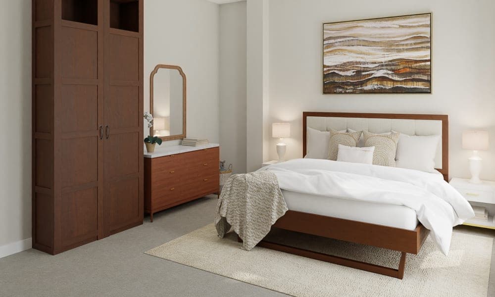 Plethora Of Storage: Modern Transitional Bedroom