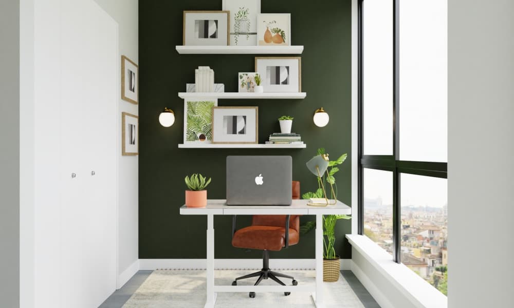 Promises Of Nature: A Bohemian Home Office