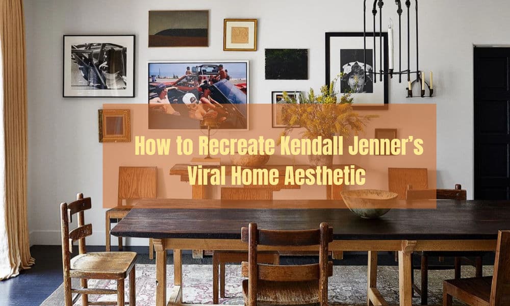 Next in Style - Inside Kendall Jenner’s Interior Style: How to Bring Her Serene, Vintage-Meets-Luxury Aesthetic Home