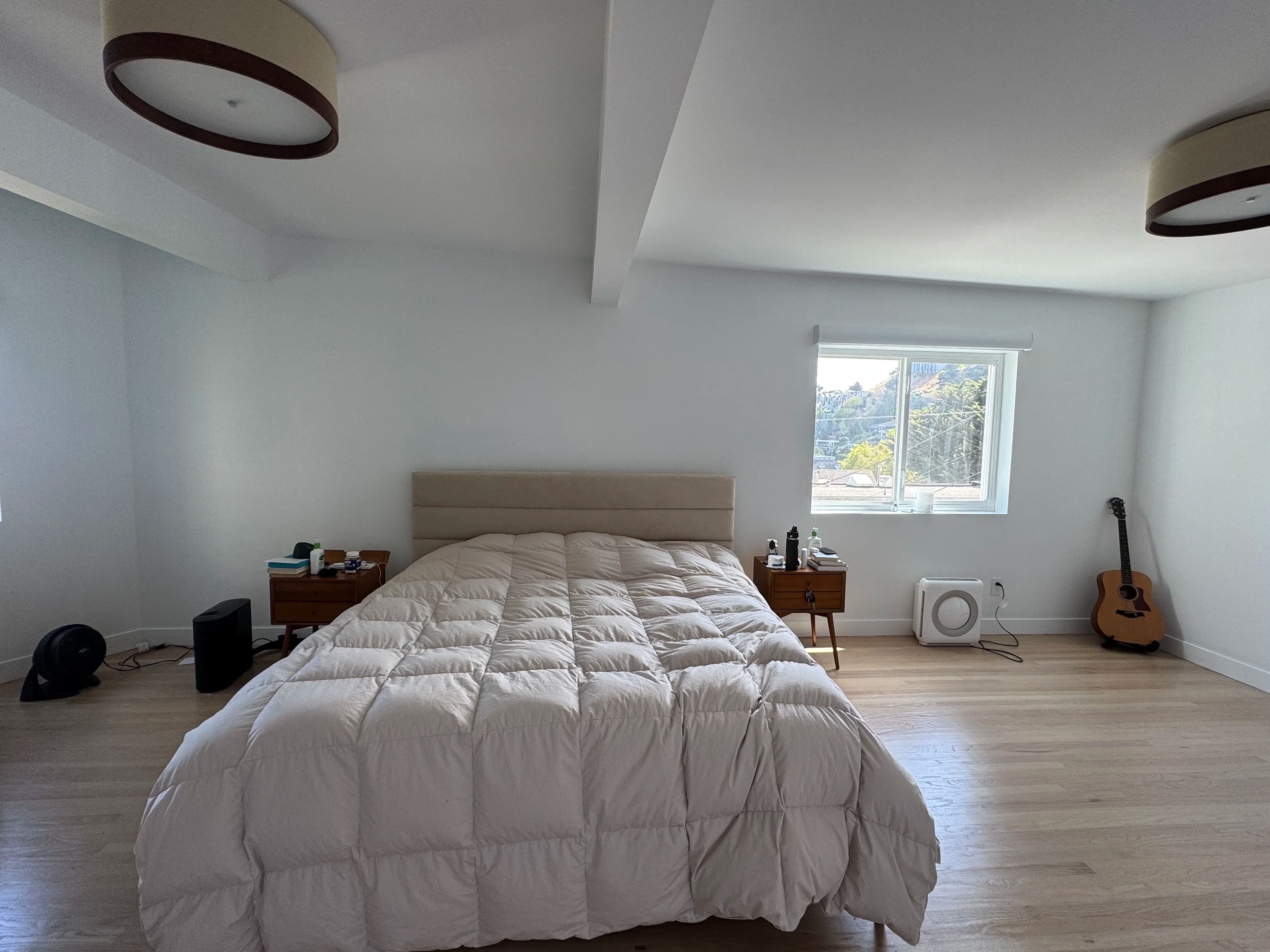 Bedroom design before designing with Spacejoy