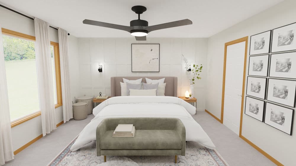 Bedroom: Modern Elegant with Calming Neutrals Gallery, Image 1