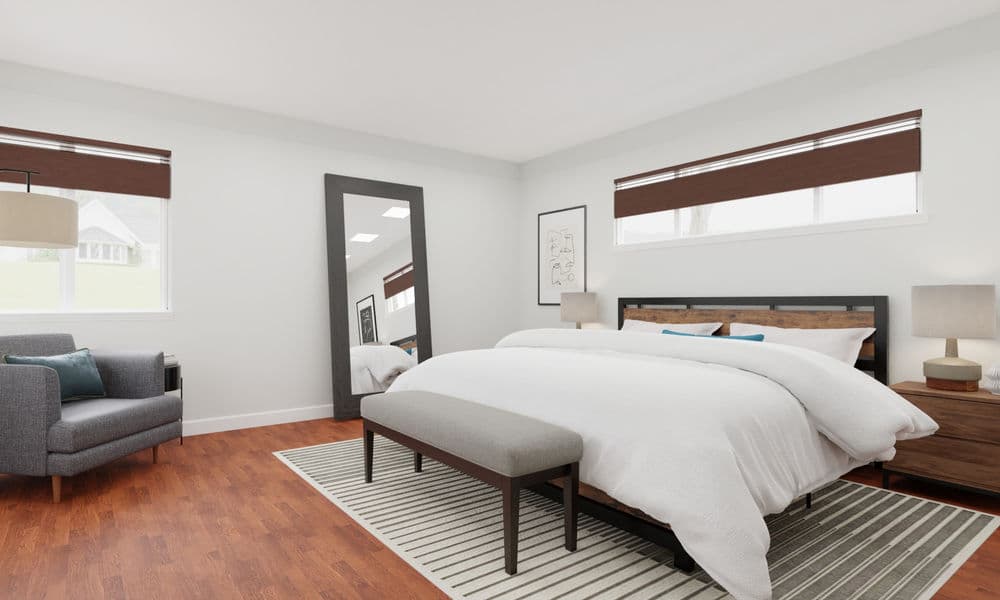 Bedroom: Modern Minimalist with Neutral Elegance