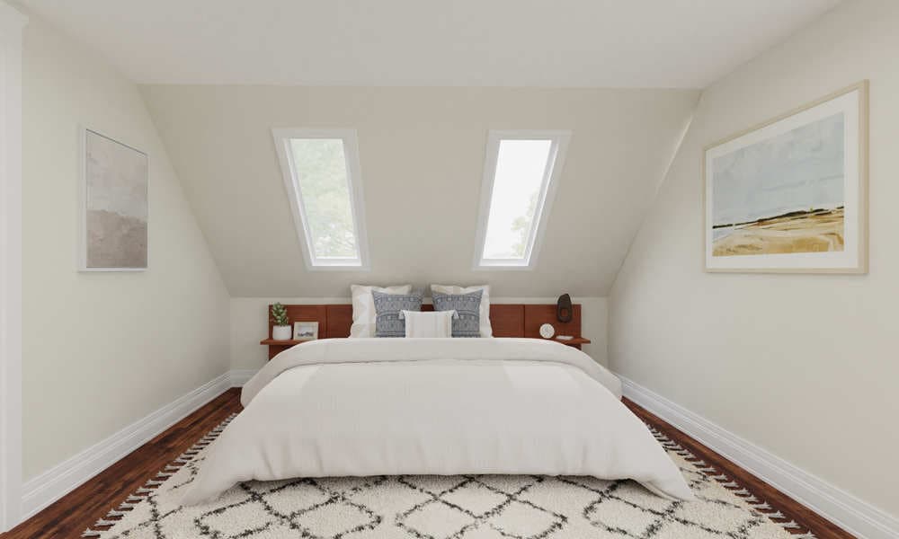 Bedroom: Neutral Elegance with Textured Accents